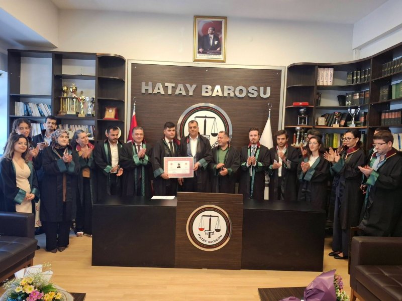 YILMAZ PAŞAOĞLU AVUKATLIK MESLEĞİNE ADIM ATTI