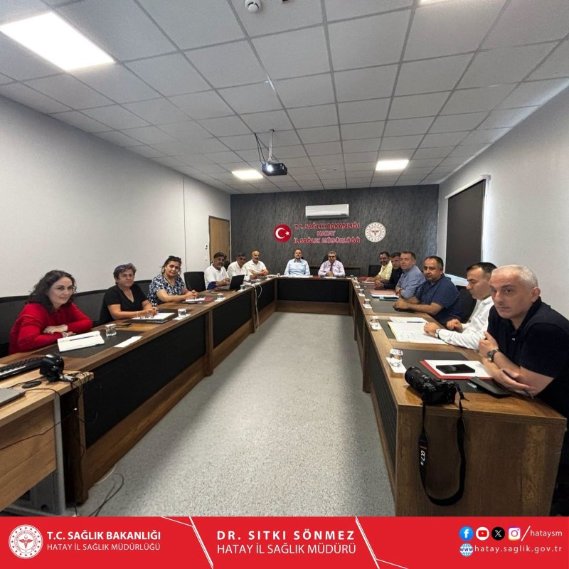HATAY’DA SAĞLIKTA YENİ DÖNEMİN YOL HARİTASI BELİRLENİYOR