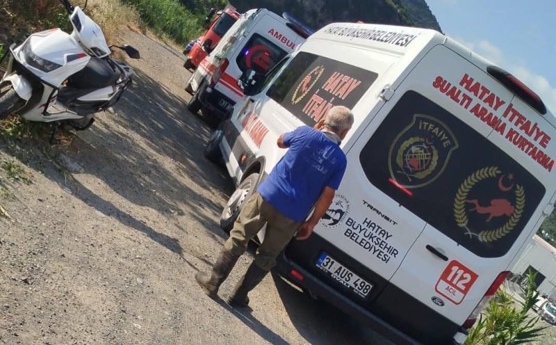 DEREYE UÇAN ARAÇTAKİ VATANDAŞ HAYATINI KAYBETTİ