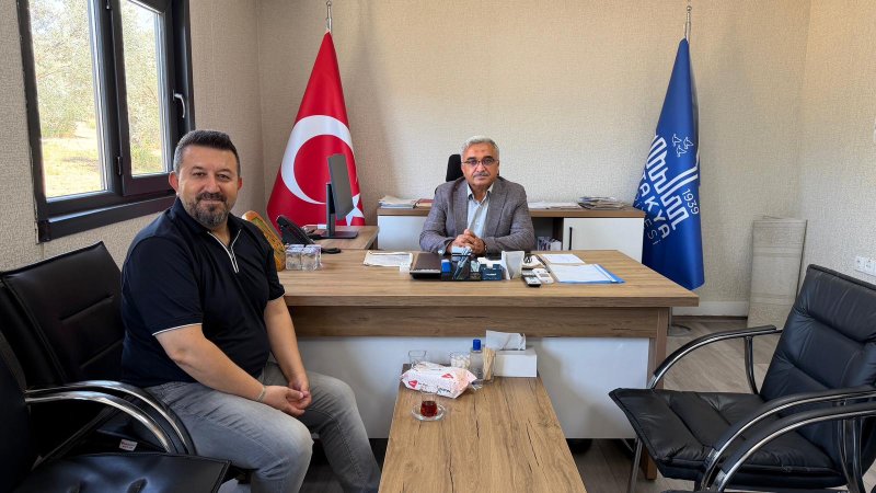 CEREN’DEN BAŞKAN YARDIMCISI OKUR’A ZİYARET