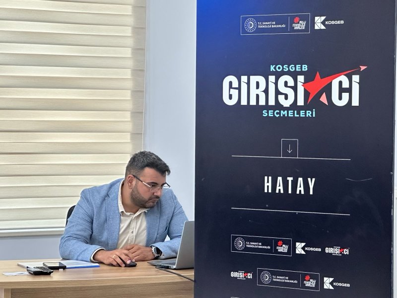 HATAY’DA KOSGEB GİRİŞİMCİLİK VE İŞ GELİŞTİRME JÜRİ DEĞERLENDİRMESİ GERÇEKLEŞTİRİLDİ