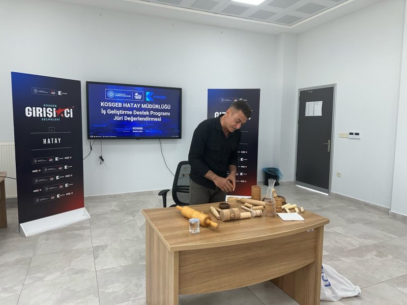 HATAY’DA KOSGEB GİRİŞİMCİLİK VE İŞ GELİŞTİRME JÜRİ DEĞERLENDİRMESİ GERÇEKLEŞTİRİLDİ