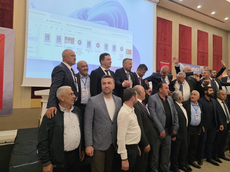 RÜSTEM GÖYCE YENİDEN TÖHOB GENEL BAŞKAN VEKİLİ SEÇİLDİ 