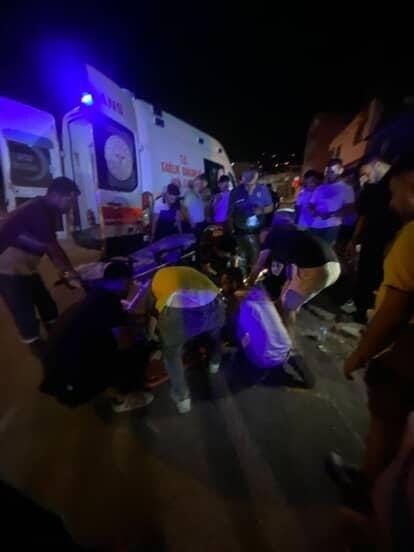 Tofaşın çarptığı adam metrelerce savruldu