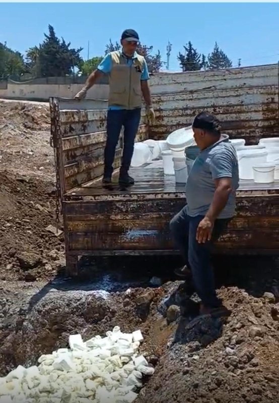 Hatay'da Sağlıksız Ürünler İmha Edildi