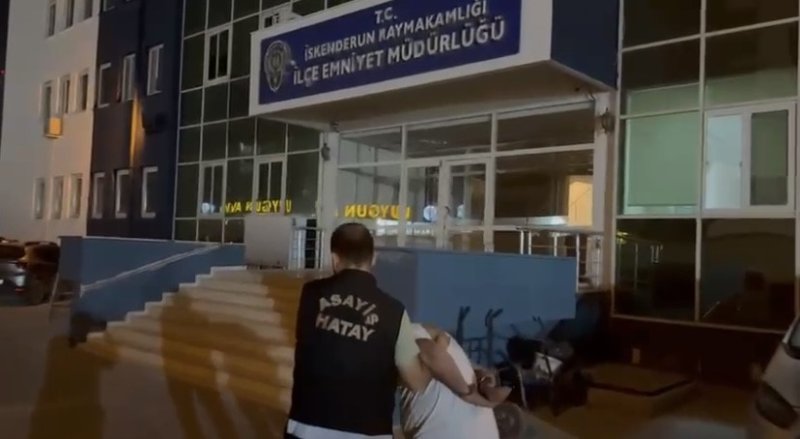 İskenderun'da 10 yıl kesinleşmiş hapis cezası bulunan şahıs yakalandı