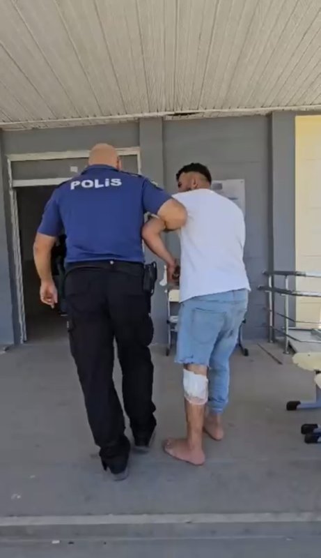 Antakyada dur ihtarına uymayan şahıs, kovalamaca sonucu yakalandı