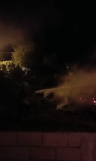 Hatay’da samanlıkta çıkan yangını itfaiye söndürdü