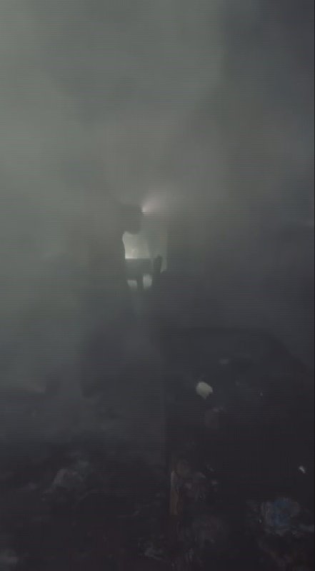 Otelde çıkan yangında dumandan etkilenen 11 kişi hastaneye kaldırıldı