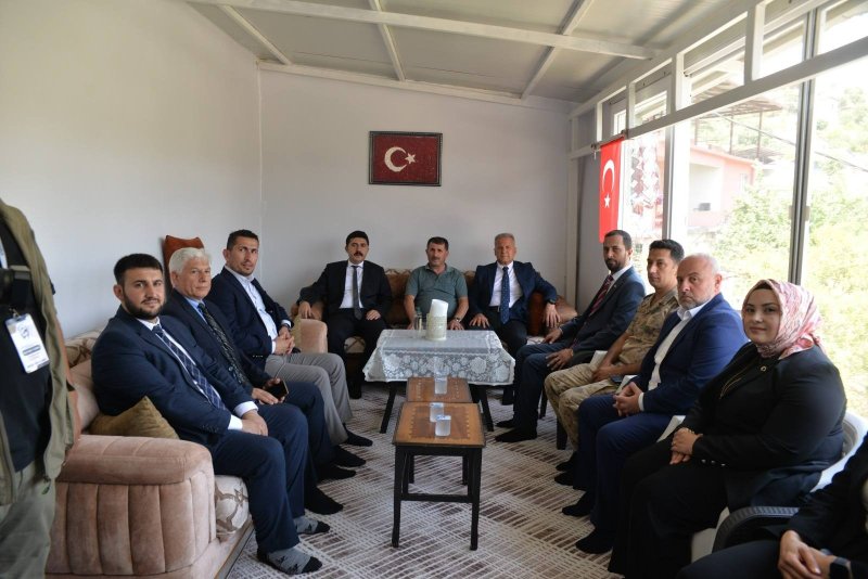 15 TEMMUZ’DA AZİZ ŞEHİTLER DUALARLA ANILDI