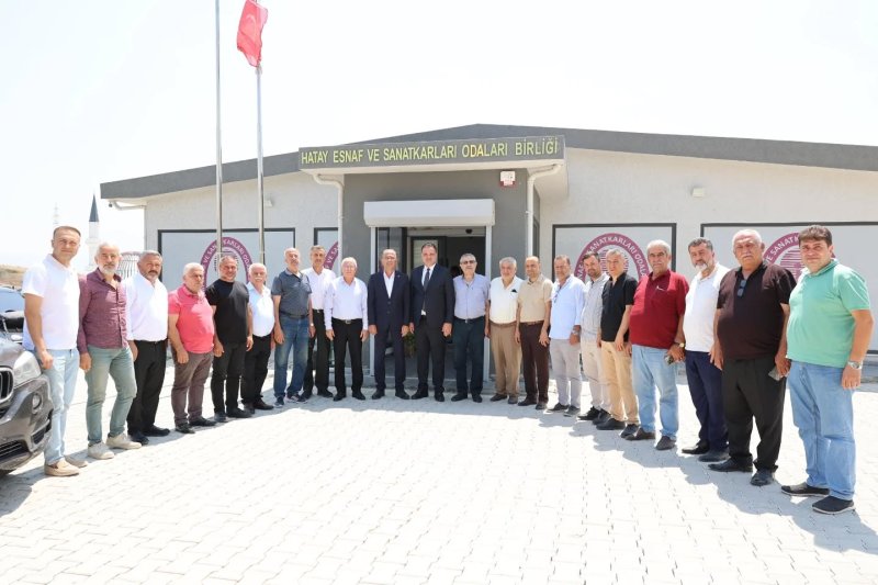 BAŞKAN YAPAR, ESNAF TEMSİLCİLERİYLE BİR ARAYA GELDİ