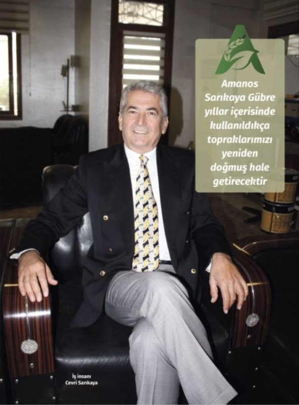 Sarıkaya Boya Kimya Gübre Ltd. Şti. Yönetim Kurulu Başkanı Cevri Sarıkaya