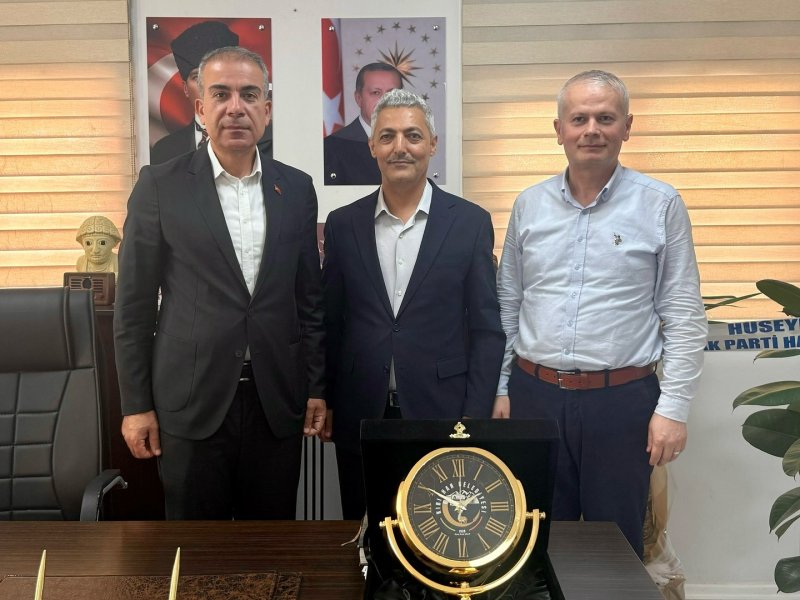 BAŞKAN ÇELİK’TEN İL MÜDÜRÜ DİNÇ’E ZİYARET