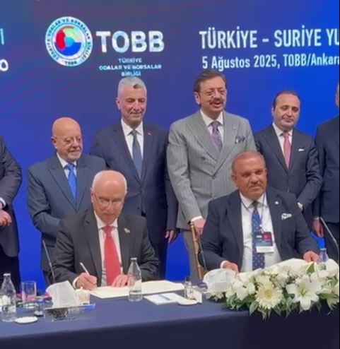 TÜRKİYE-SURİYE TİCARİ İŞ BİRLİĞİNDE YENİ DÖNEM