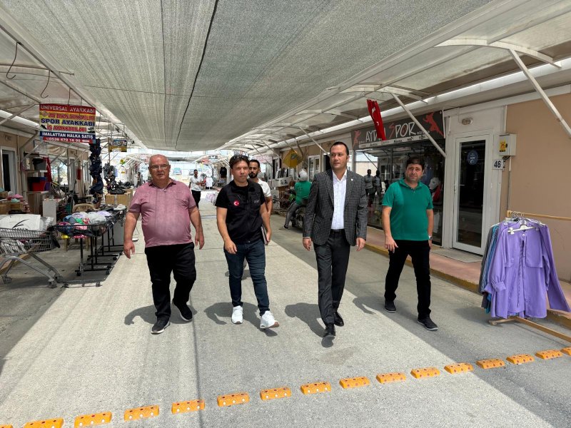 VALİ TOPUZ’DAN KARDEŞLİK ÇARŞISINA ZİYARET 