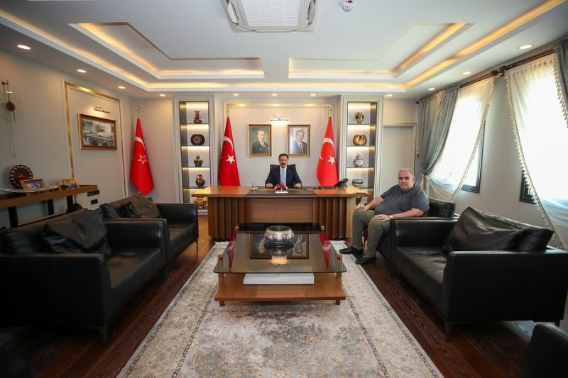 VALİ MASATLI, İSKENDERUNSPOR BAŞKANI BOLAT’I AĞIRLADI