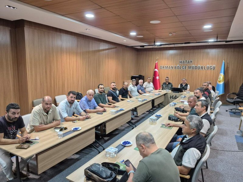 Hatay’da orman amenajman toplantısı düzenlendi
