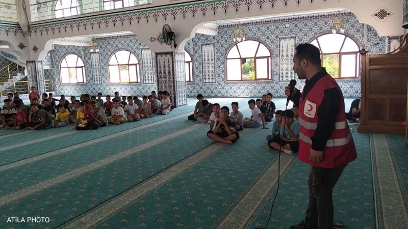 KIZILAY ANTAKYA’DAN KUR’AN KURSLARINA ZİYARET