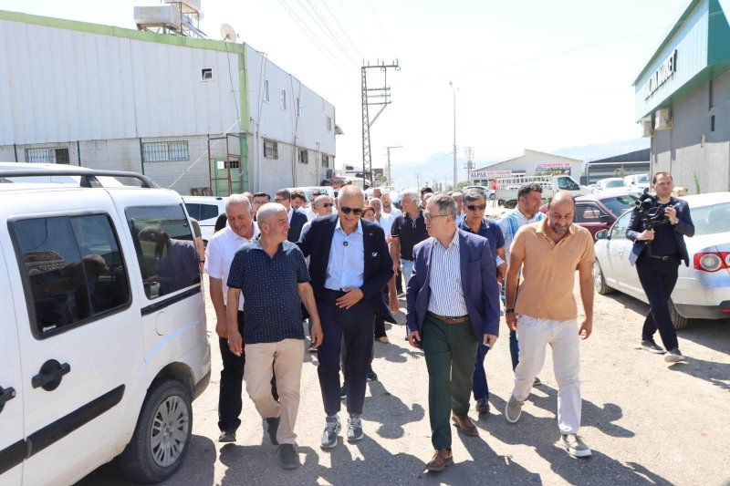 BAŞKAN ÇİNÇİN SAHAYA İNDİ