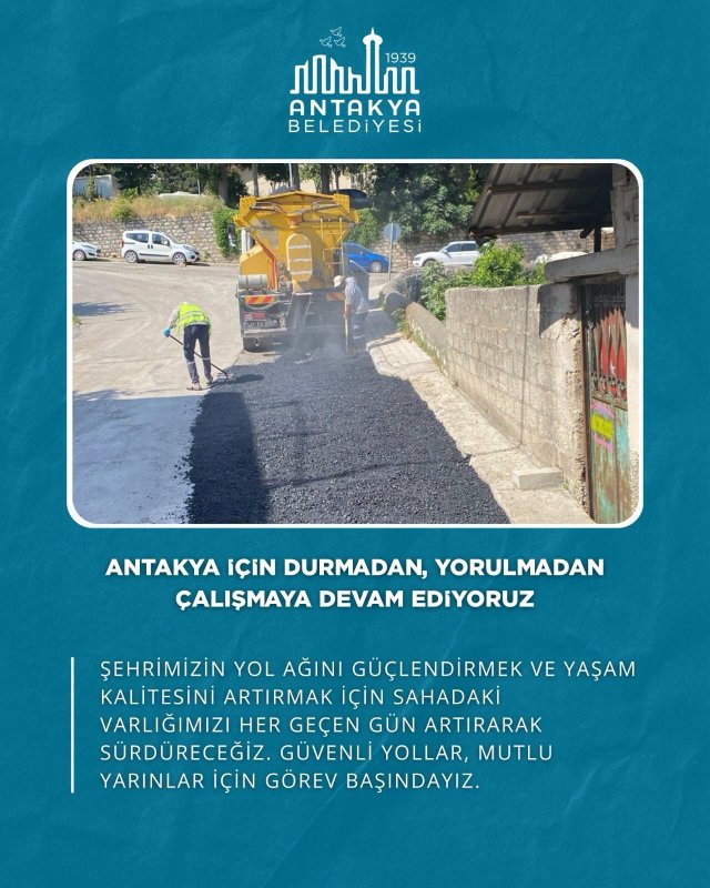 BAĞRIYANIK VE KUYULU’DA ASFALT ÇALIŞMALARI SÜRÜYOR