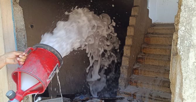 KIRIKHAN'DA ODUNLUK YANGINI KORKUTTU