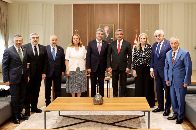 AK Parti Genel Başkan Yardımcısı ve Hatay Milletvekili Hüseyin Yayman, Kuzey Kıbrıs Türk Cumhuriyeti