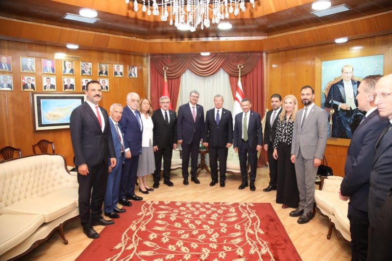 AK Parti Genel Başkan Yardımcısı ve Hatay Milletvekili Hüseyin Yayman, Kuzey Kıbrıs Türk Cumhuriyeti