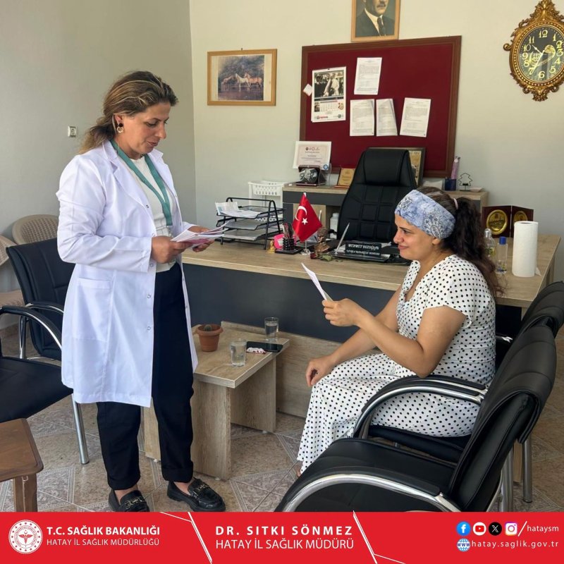 SAMANDAĞ'DA GEBELERE BİRE BİR DANIŞMANLIK DESTEĞİ