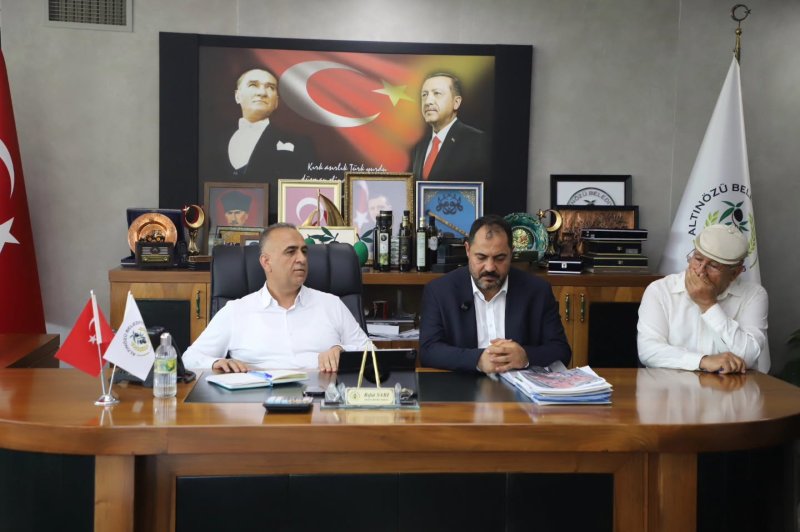 BAŞKAN SARI HESOB BAŞKAN ADAYI YAVUZ’U AĞIRLADI