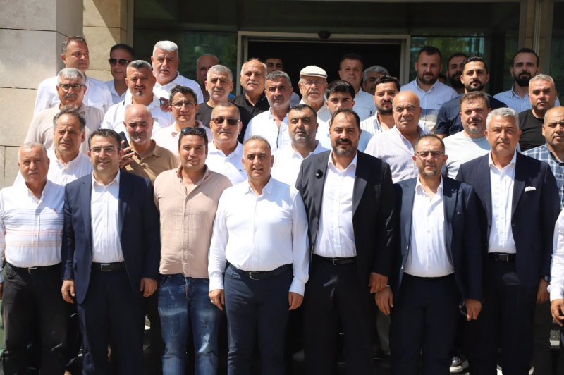 BAŞKAN SARI HESOB BAŞKAN ADAYI YAVUZ’U AĞIRLADI