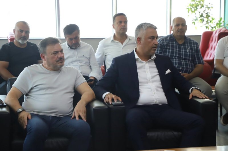 BAŞKAN SARI HESOB BAŞKAN ADAYI YAVUZ’U AĞIRLADI