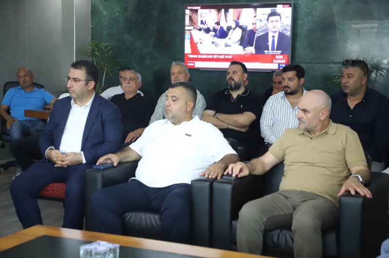 BAŞKAN SARI HESOB BAŞKAN ADAYI YAVUZ’U AĞIRLADI