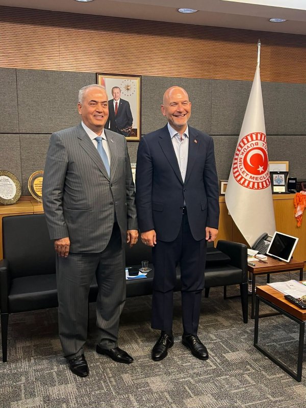 ÇOLAK ANKARA'DA TEMASLARDA BULUNDU