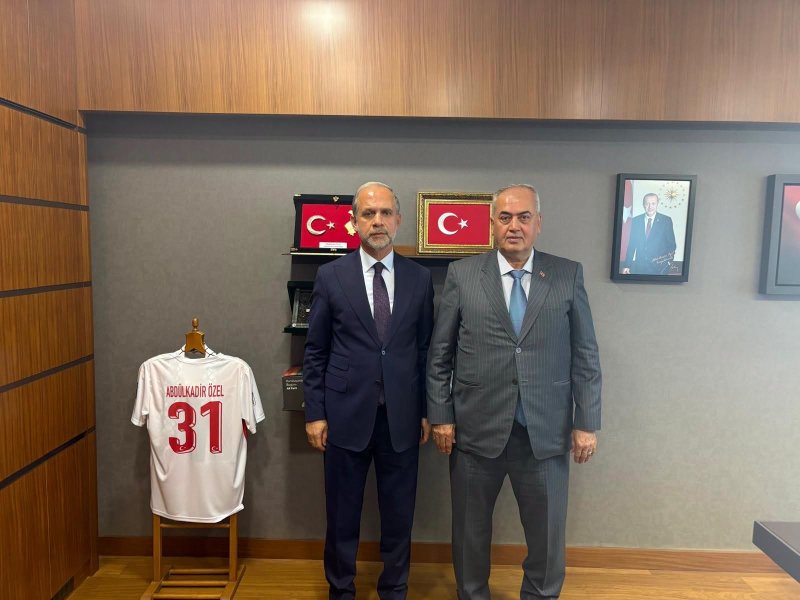 ÇOLAK ANKARA'DA TEMASLARDA BULUNDU