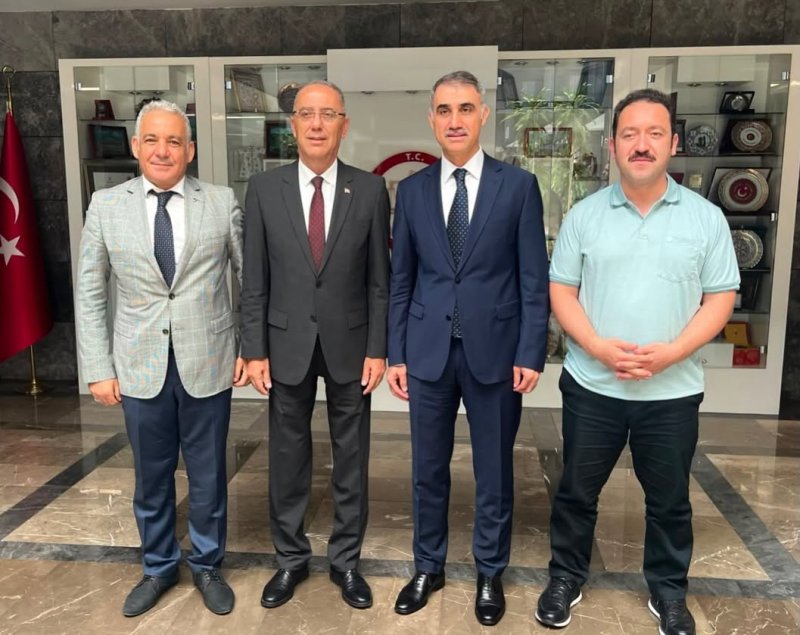 BAŞKAN YAPAR YSK BAŞKANI MUTTA’YI ZİYARET ETTİ