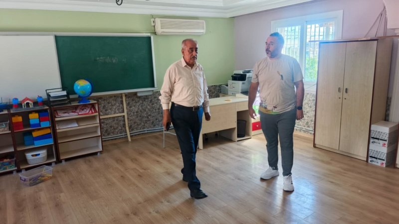 DEFNE'DE OKULLAR YENİ EĞİTİM ÖĞRETİM YILINA HAZIRLANIYOR