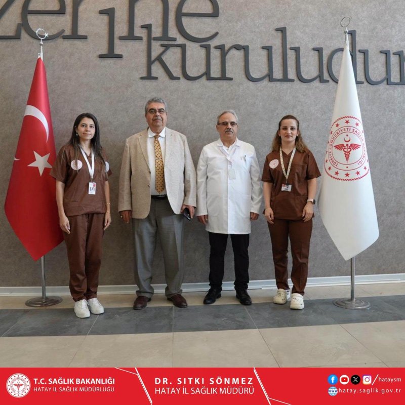 HATAY SAĞLIK MÜDÜRLÜĞÜ'NDE YENİ KURUMSAL KİMLİK DÖNEMİ