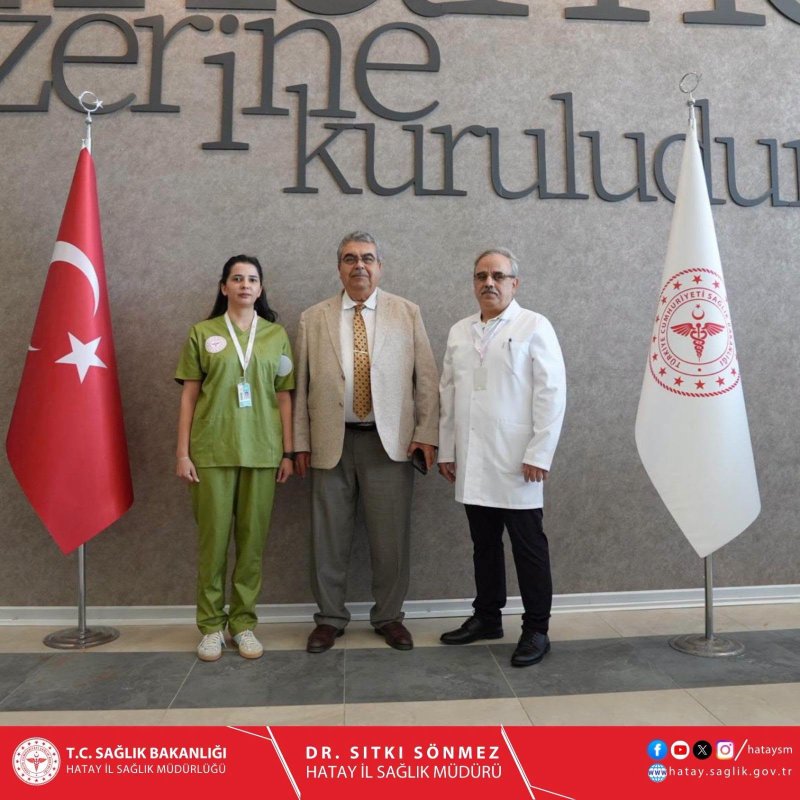  HATAY SAĞLIK MÜDÜRLÜĞÜ'NDE YENİ KURUMSAL KİMLİK DÖNEMİ