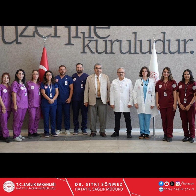  HATAY SAĞLIK MÜDÜRLÜĞÜ'NDE YENİ KURUMSAL KİMLİK DÖNEMİ