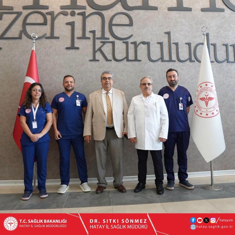  HATAY SAĞLIK MÜDÜRLÜĞÜ'NDE YENİ KURUMSAL KİMLİK DÖNEMİ