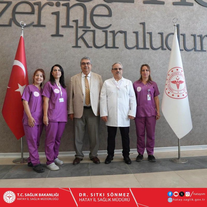  HATAY SAĞLIK MÜDÜRLÜĞÜ'NDE YENİ KURUMSAL KİMLİK DÖNEMİ