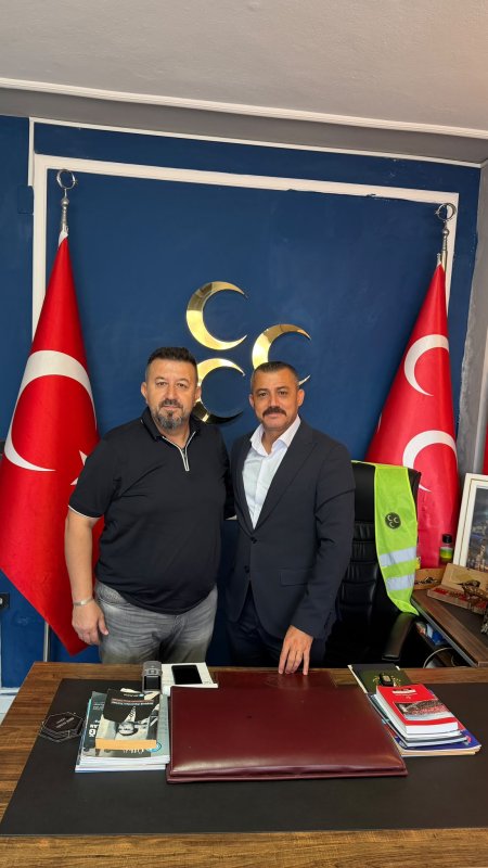 CEREN VE DEMİRKOL'DAN BAŞKAN TÜRK'E TEBRİK ZİYARETİ