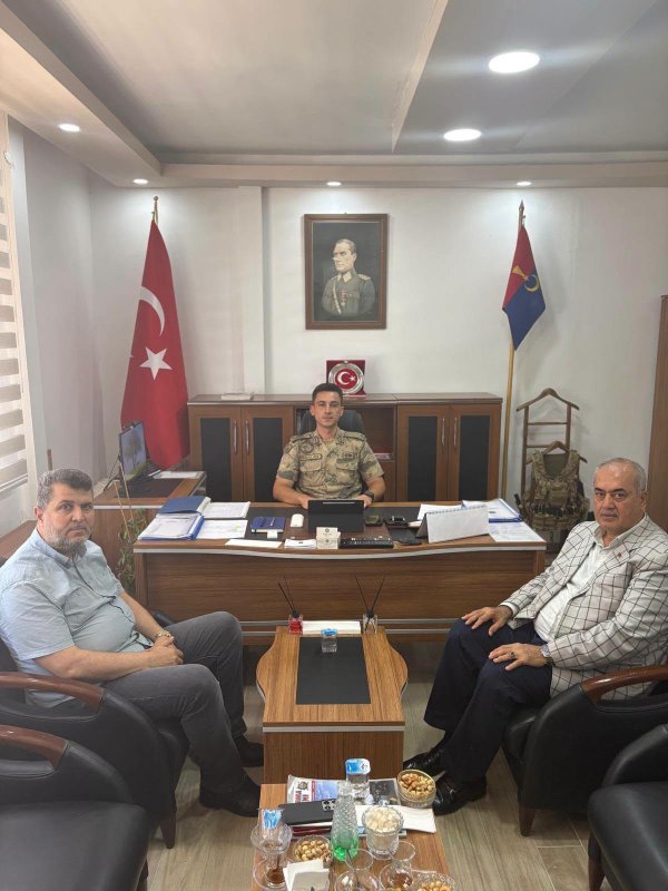 ÇOLAK'TAN JANDARMA KOMUTANINA ZİYARET