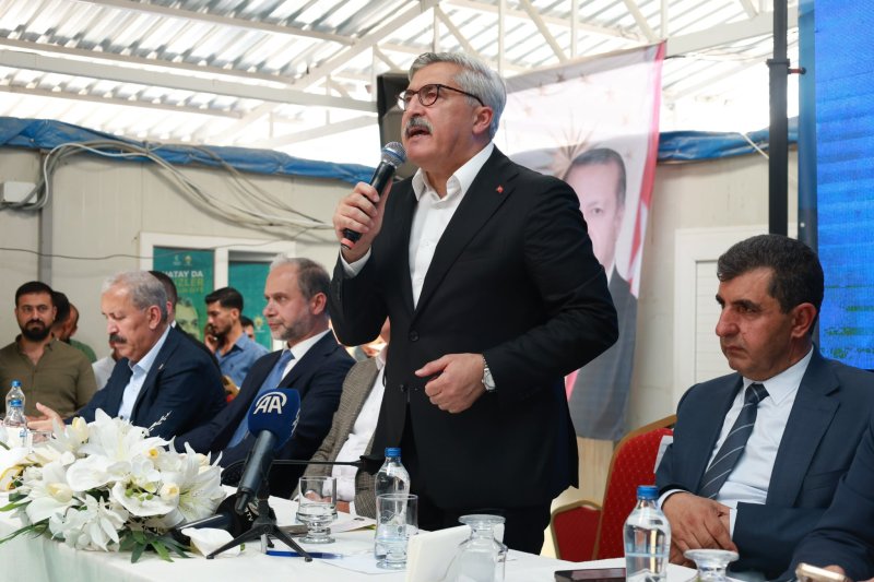 YAYMAN'DAN HATAY'DAN ANKARA'YA "YENİ ANAYASA" ÇAĞRISI