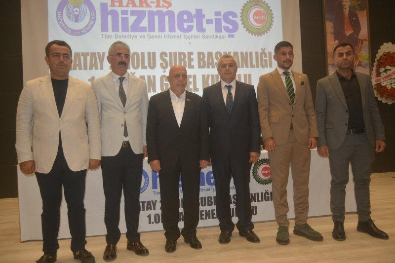 ALPBOĞAN RESMEN HİZMET-İŞ'İN BAŞINA GEÇTİ