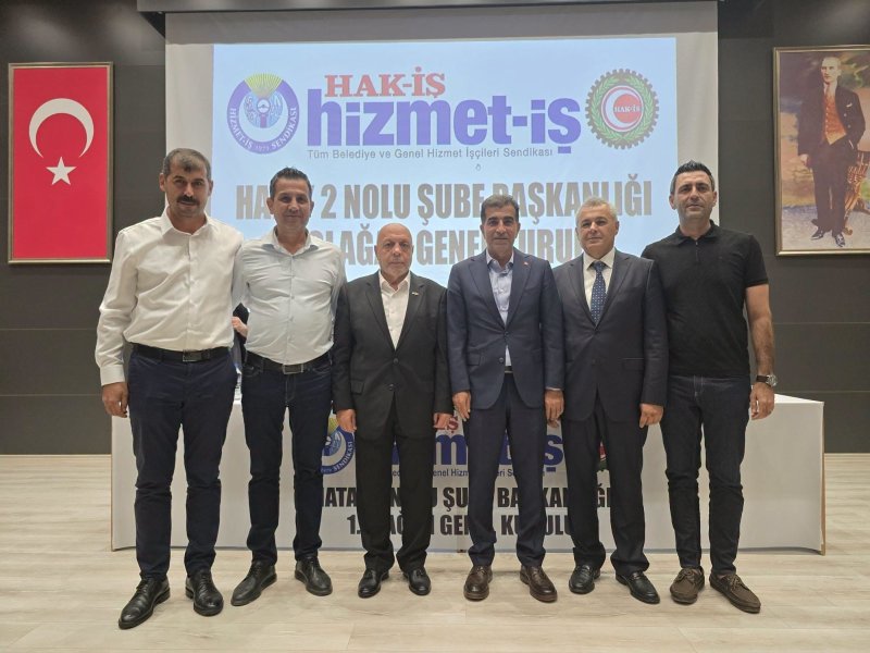 ALPBOĞAN RESMEN HİZMET-İŞ'İN BAŞINA GEÇTİ