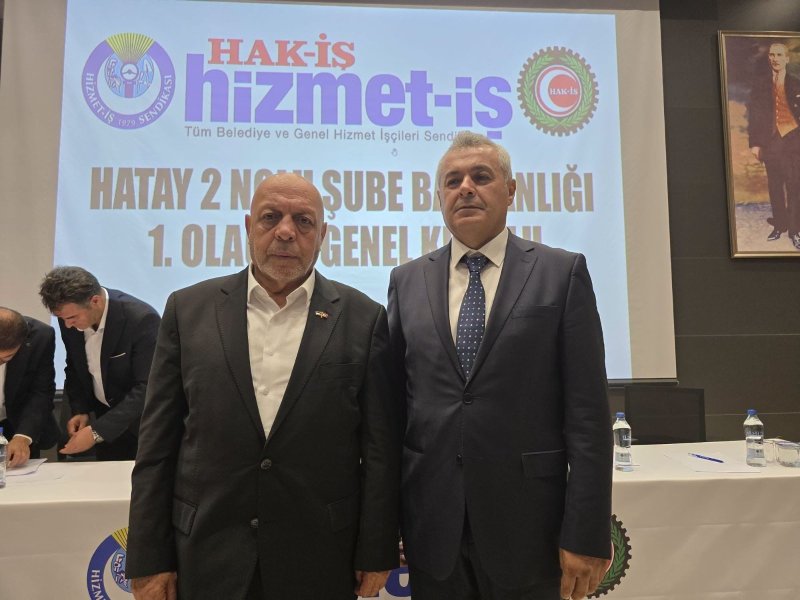 ALPBOĞAN RESMEN HİZMET-İŞ'İN BAŞINA GEÇTİ