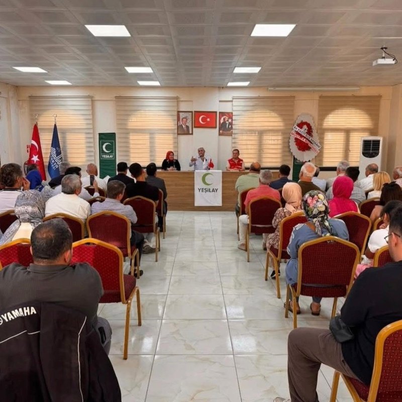 YEŞİLAY'DA ÖMER BİLGİN DÖNEMİ BAŞLADI