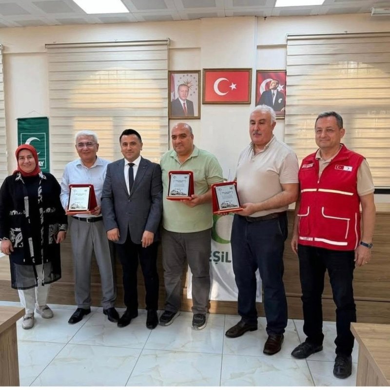 YEŞİLAY'DA ÖMER BİLGİN DÖNEMİ BAŞLADI