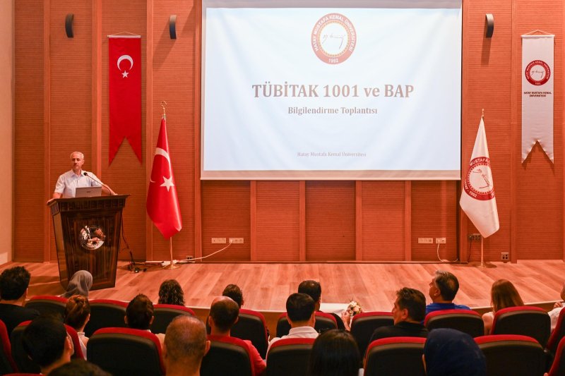 MKÜ'DE BAP VE TÜBİTAK 1001 TOPLANTISI DÜZENLENDİ